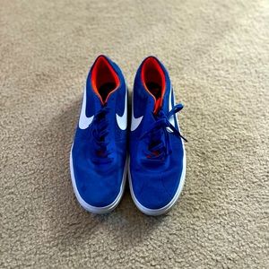 Nike SB Bruin Hyperfeel Shoes Mens Size US 10.5 Blue Orange White